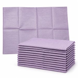 Campo clínico SMS DEXO lila 45 × 33 cm — Caja de 500 unidades
